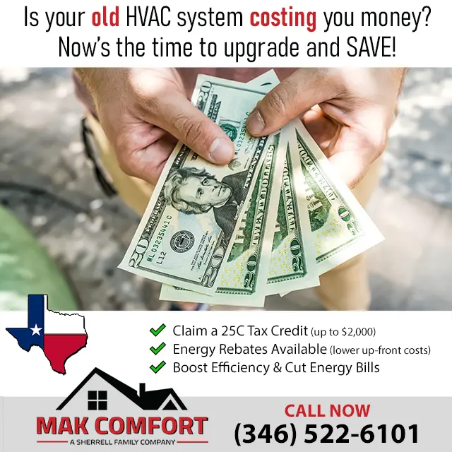 Is your old HVAC system costing you money? Now's the time to upgrade and save!