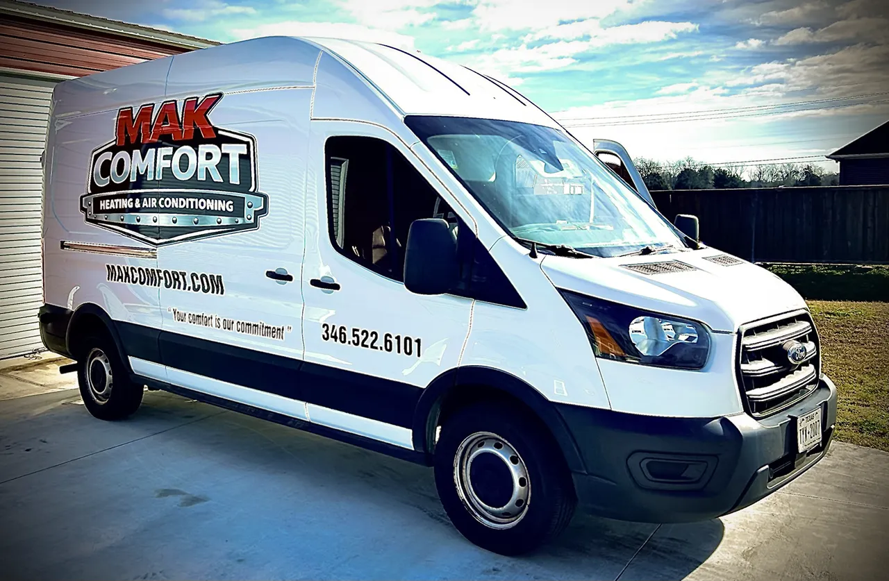 MAK Comfort trucks are stocked and ready to roll to your HVAC emergency.
