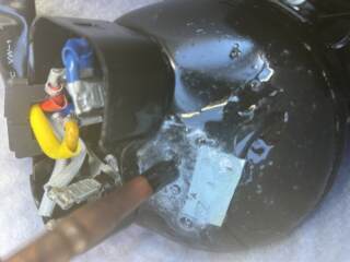 Leaking compressor