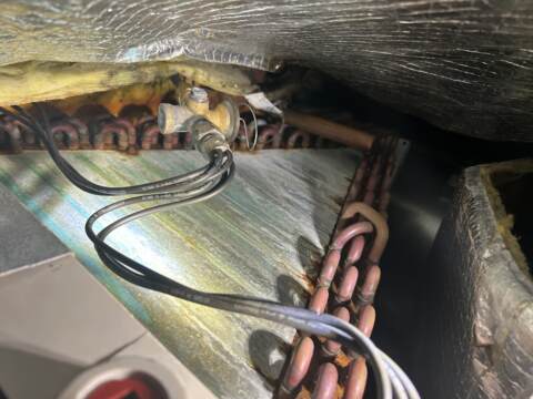 Evaporator coil leaking