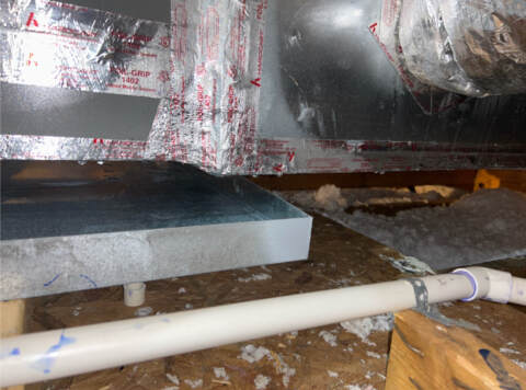 Leaking plenum