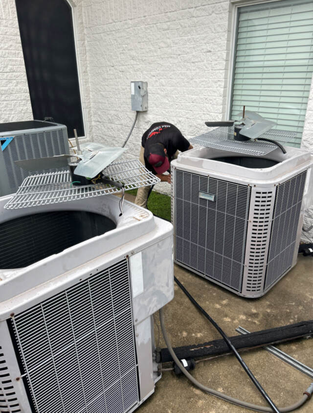 Maintaining condensers 