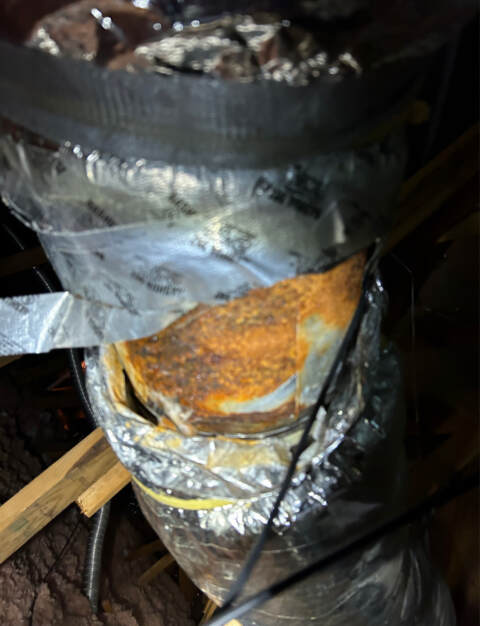 Leaking vent