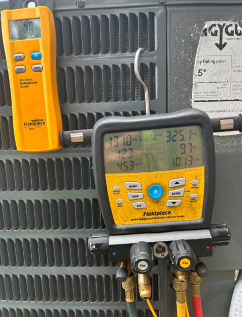 Refrigerant levels