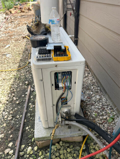 Out door unit.