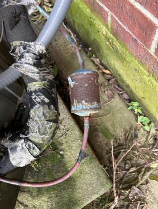 Rusted drier