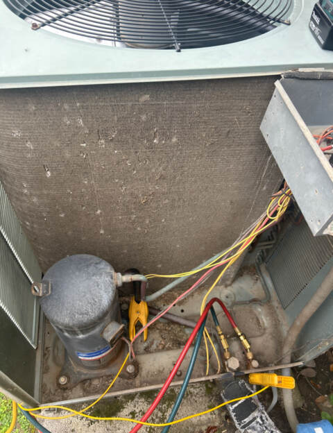 Dirty condenser
