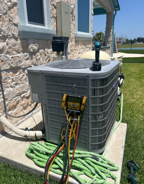 Main house condenser