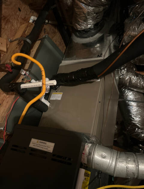 New evaporator coil