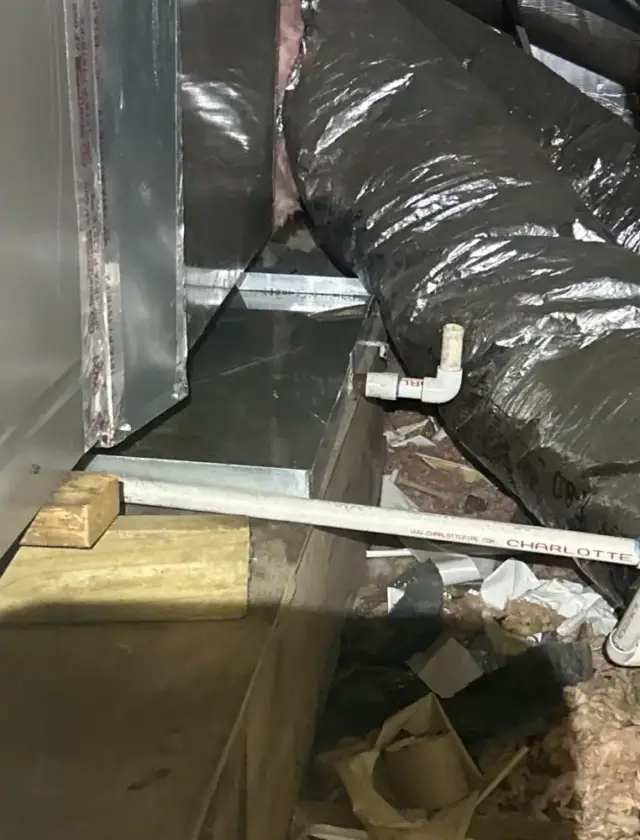Emergency drain pan 