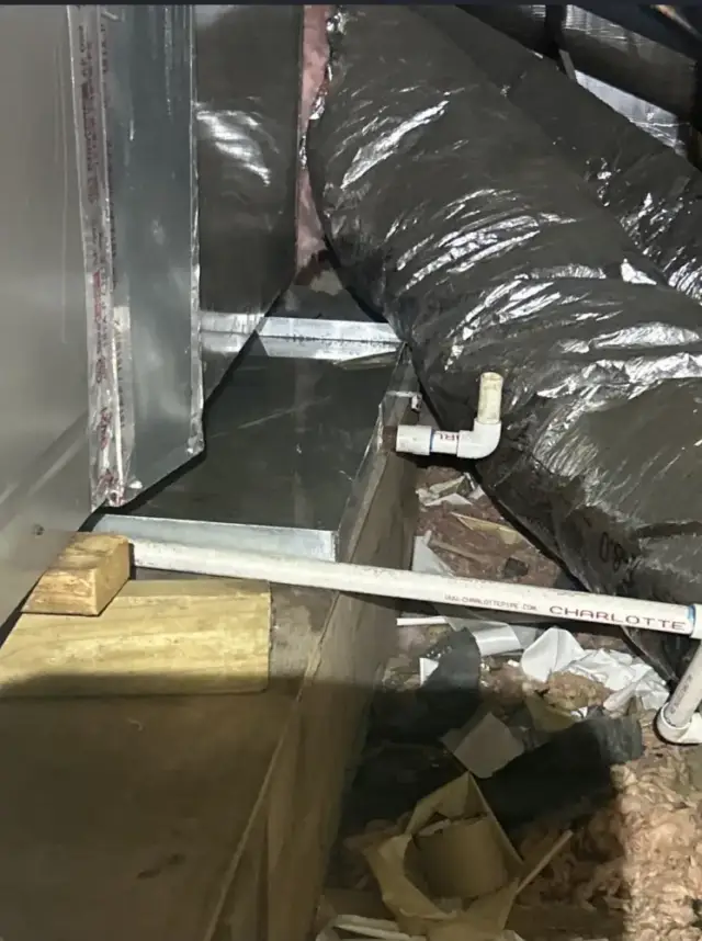 Emergency drain pan